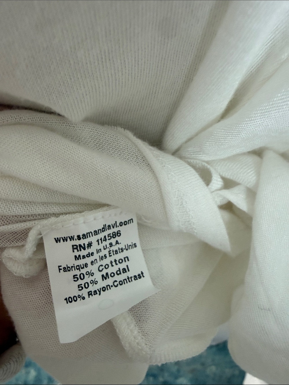 ANTHROPOLOGIE WHITE RUFFLE SLEEVE TOP - Picture 5 of 5